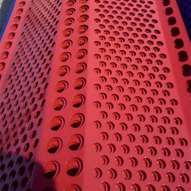 factory sale customized metal drilling wind fence wind barrier fence Windproof dust suppression net wind breaker fence
