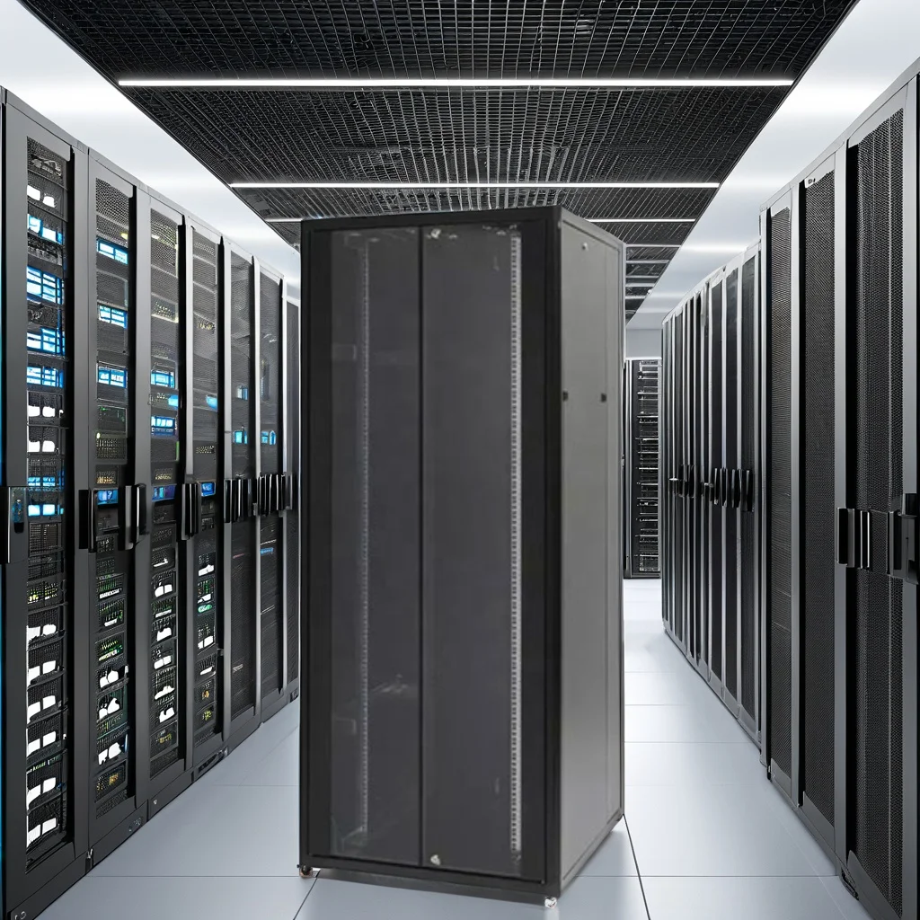 45U High-End Configuration Large Storage Space Network Cabinets Outdoor Server Rack Cabinet with Stock Status