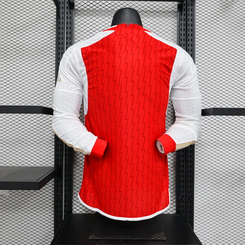 Player version long sleeve football shirt 23/24 season SAKA G.JESUS long sleeve soccer jersey Camisa de manga larga