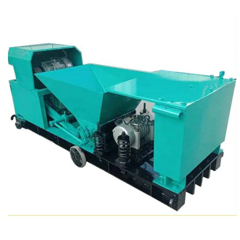 Precast Concrete Fence Post Machine Making 4 or 5 Columns At The Same Time