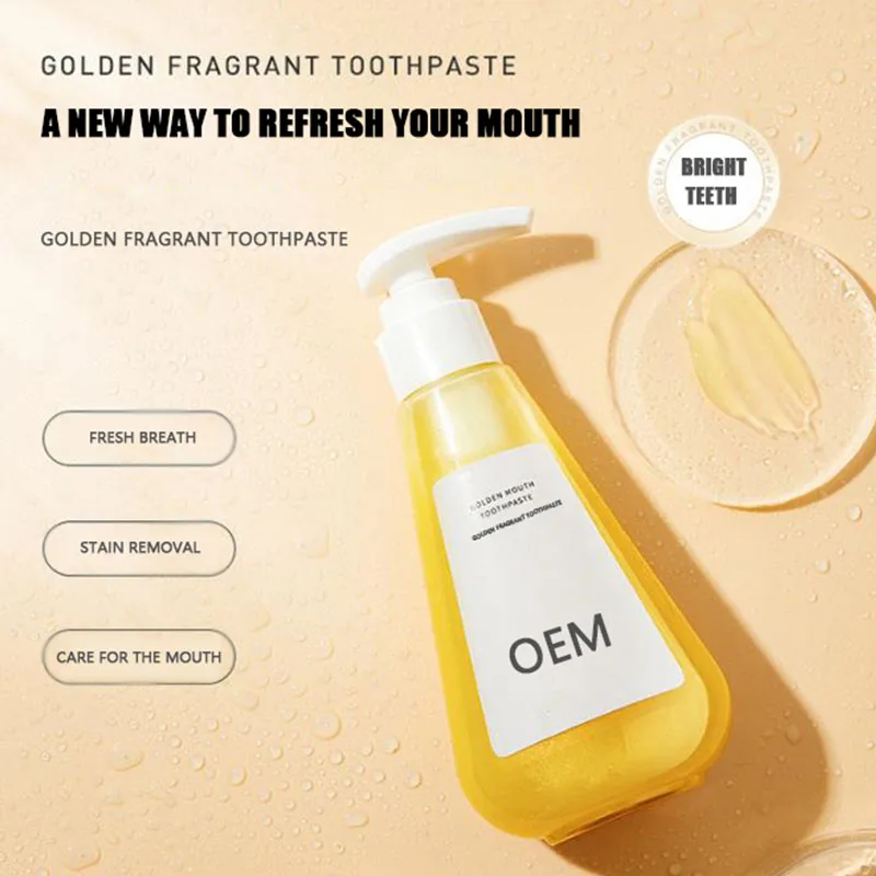 Customized Toothpaste Whitening Teeth Fresh Breath And Fragrance Custom-made Toothpaste OEM ODM Factory Wholesale