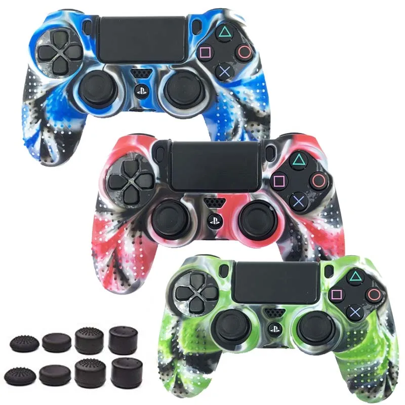  Высококачественный резиновый чехол для контроллера ps4 силиконовый оригинального