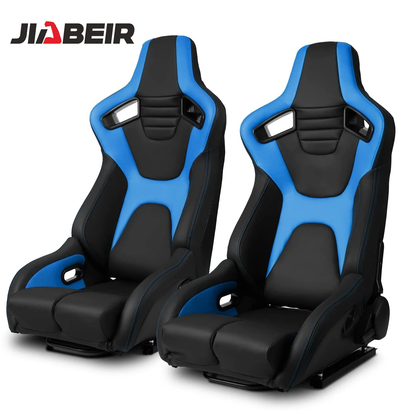 JIABEIR 1095 Universal Driver Car Leather Adjustable Sport Simulator Manufactory Wholesale Memory Soft Foam Sim Racing Seat