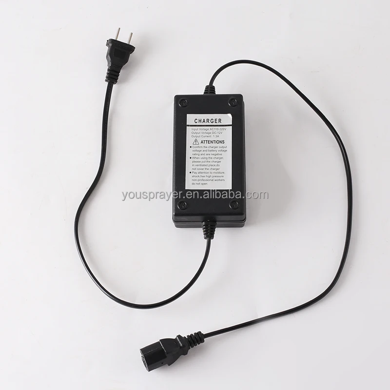 12V digital battery charger used for agricultural sprayer