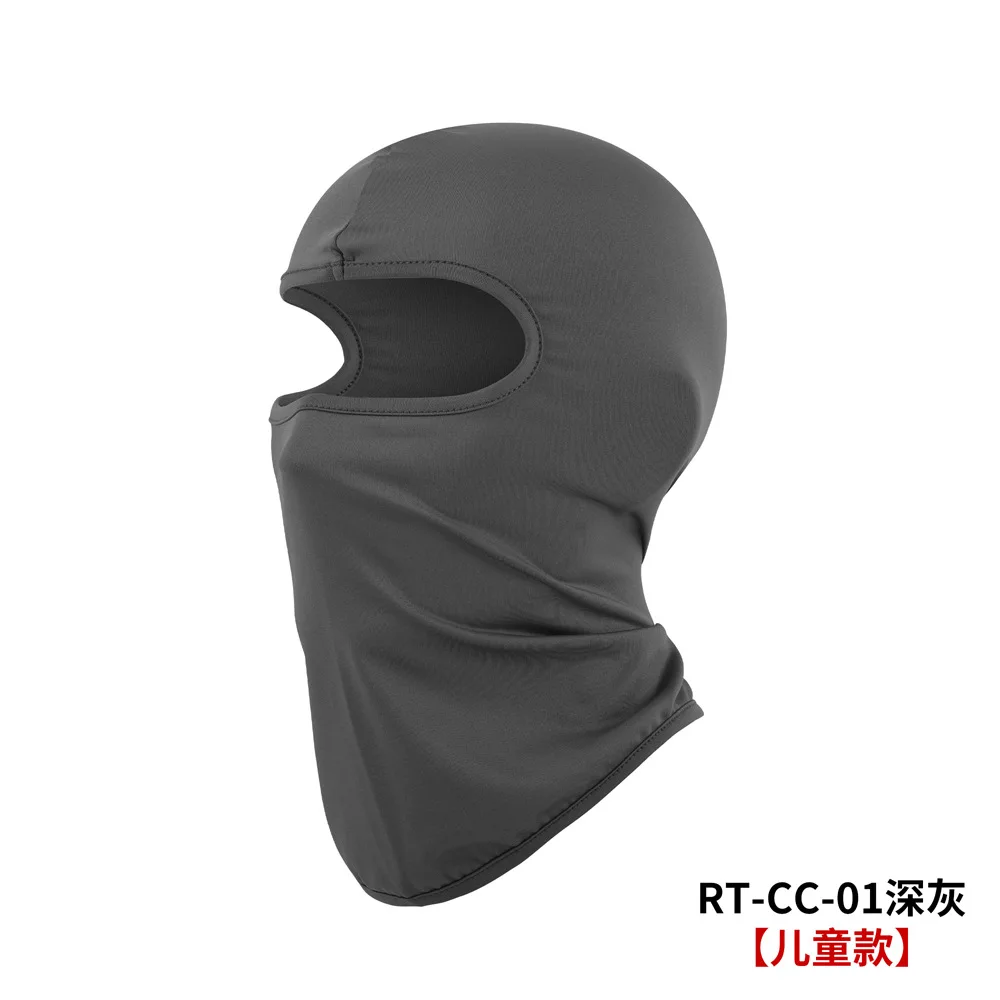 Kids Balaclavas riding Neck Warmer Face Mask Sunscreen knit Full Face Cover Children Ski Mask 1 Hole Balaclava