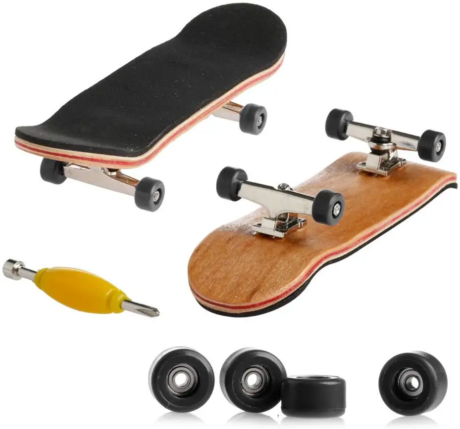 2021 New Arrival Professional Custom Wooden Tech deck Finger Skateboard