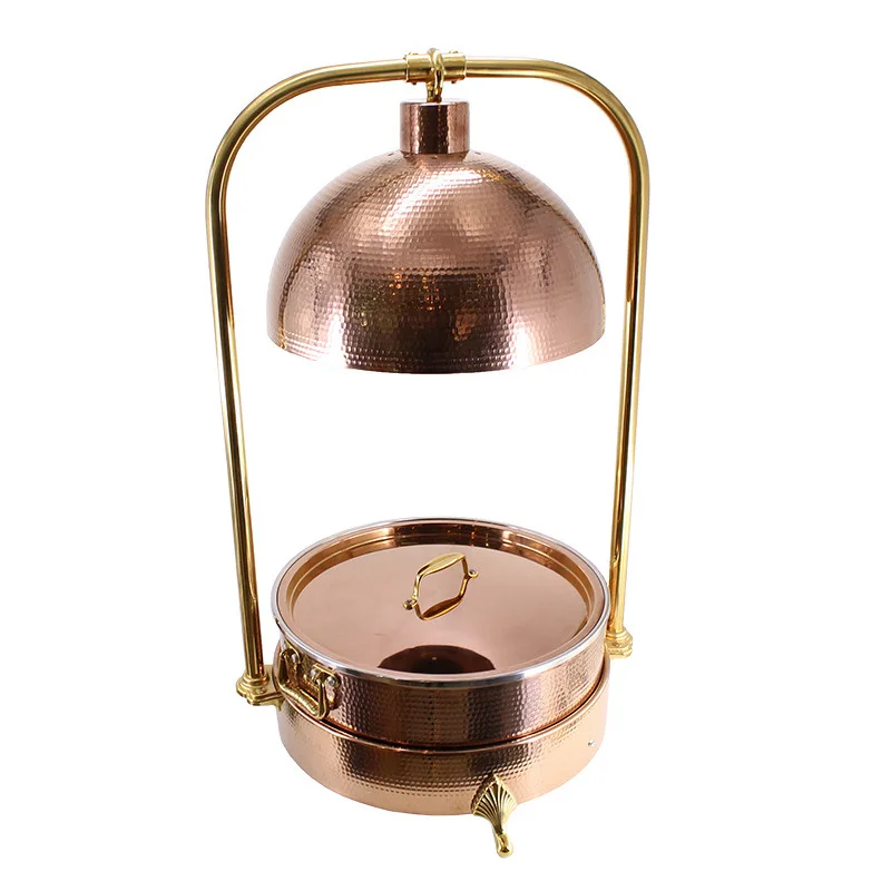 Commercial stainless steel warming pot canteen display utensils breakfast snacks high-end new adjustable temperature