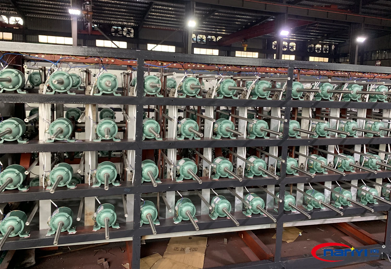 Nanyi PP woven bag making machine and PP woven sack production line