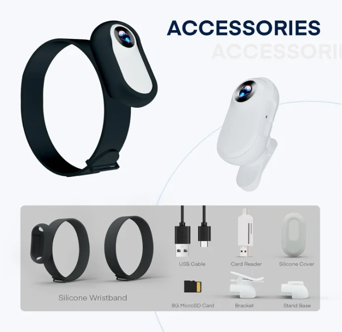 Kingtale Pet Supplies Custom Dog Accessories Mini Body Cam Indoor Outdoor Wireless Cat Collar Camera