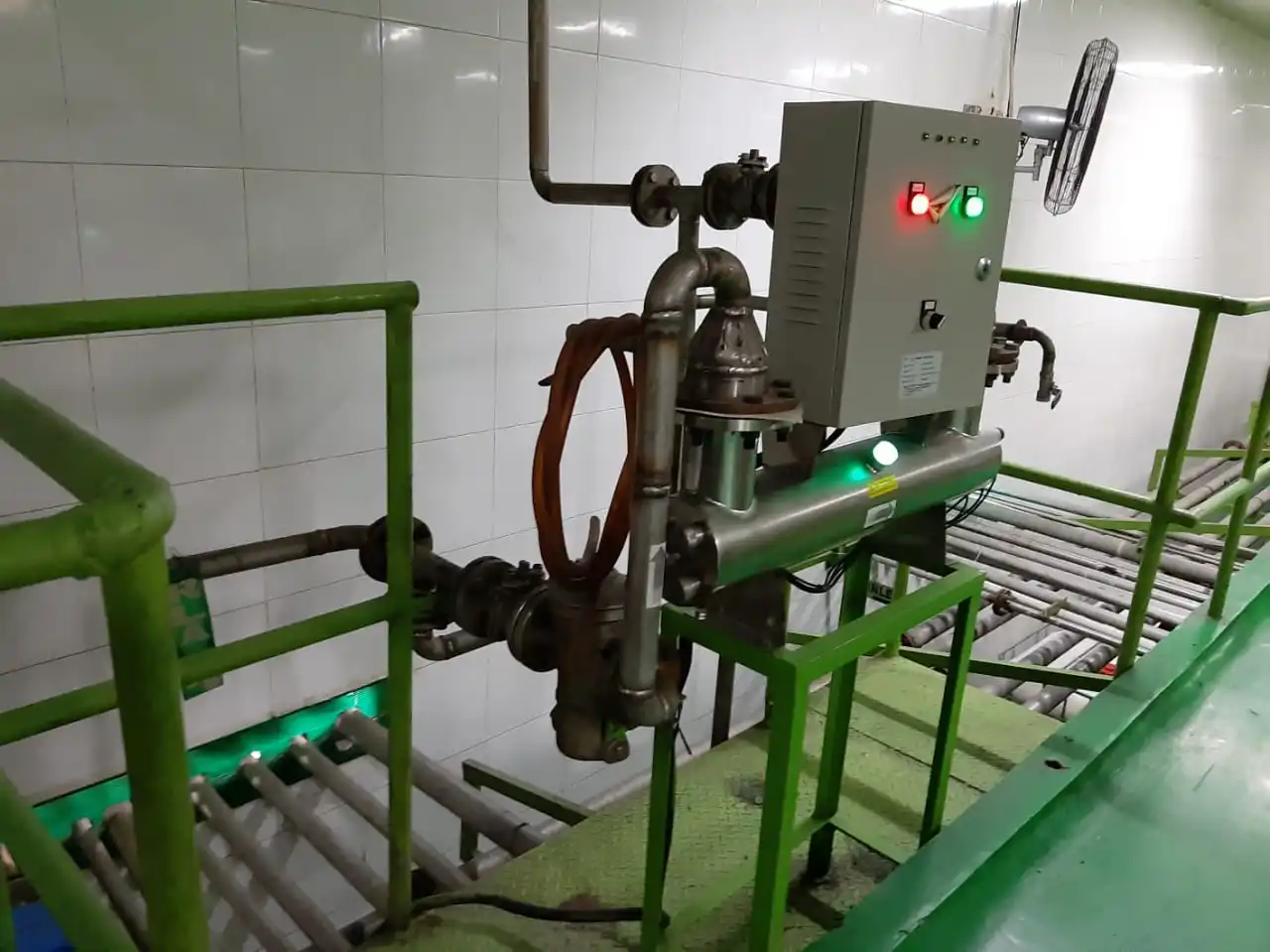 UV sterilizer operation