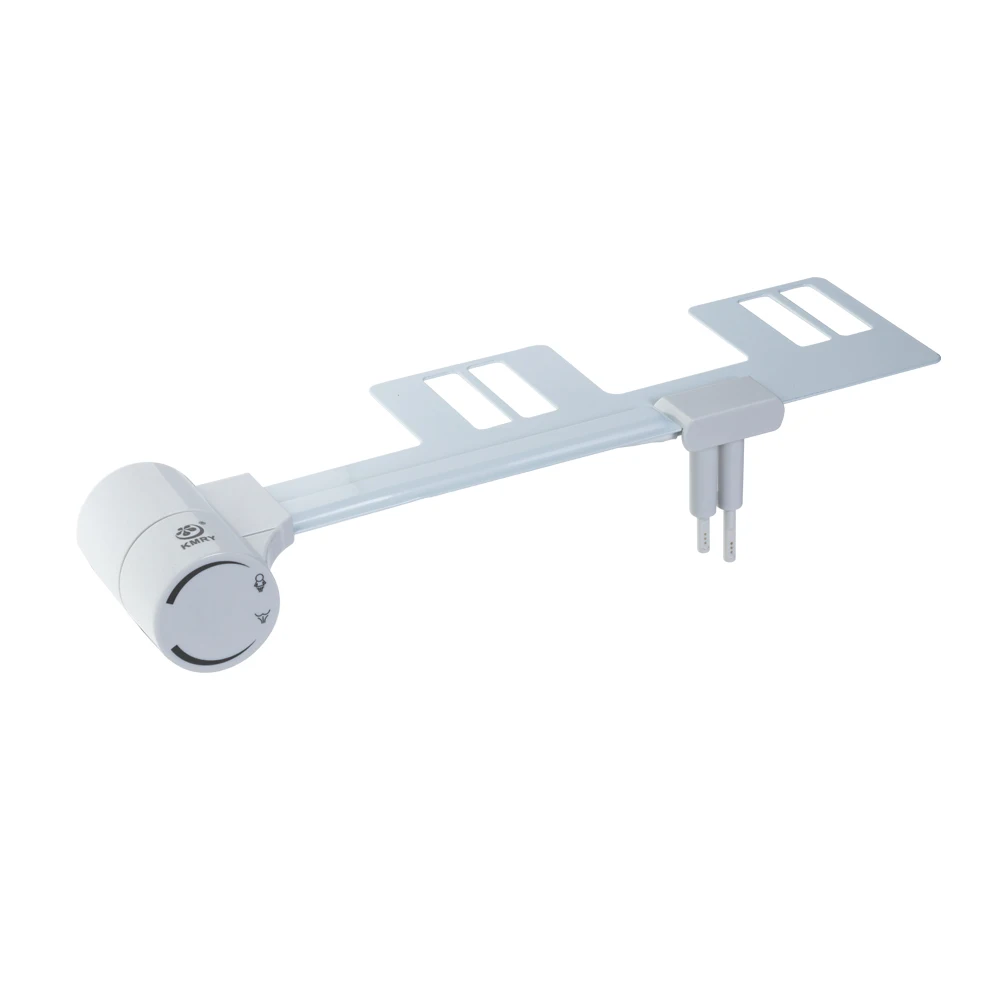Round Shape Easy to Instal Non-Electric Dual Nozzle Fresh Water Spray Bidet Toilet Seat Attachment for