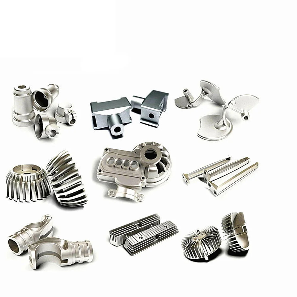 Aluminum Die Casting Custom Cnc Machining Aluminium Metal Casting Parts For Automotive Industry