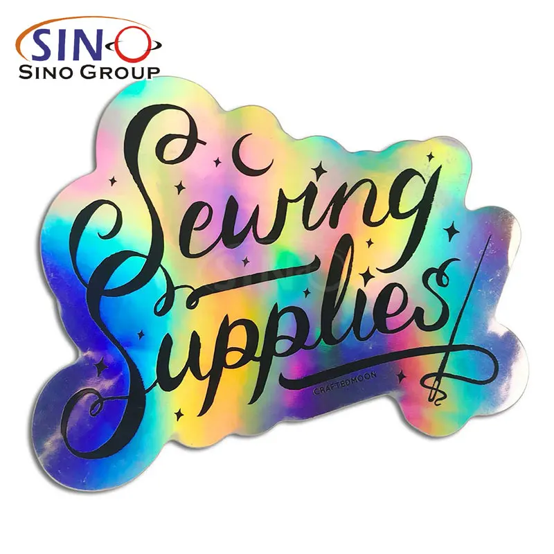 Best Seller Laser Holographic Digital Image Processing ECO UV Inkjet Media CMYK Solvent Printed Self Adhesive Vinyl Film Roll