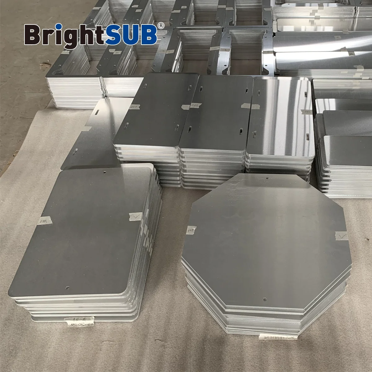 LS-CS001 Sublimation Aluminum Street signs gloss white Sublimation metal road signs photo printing blanks coated metal sheets