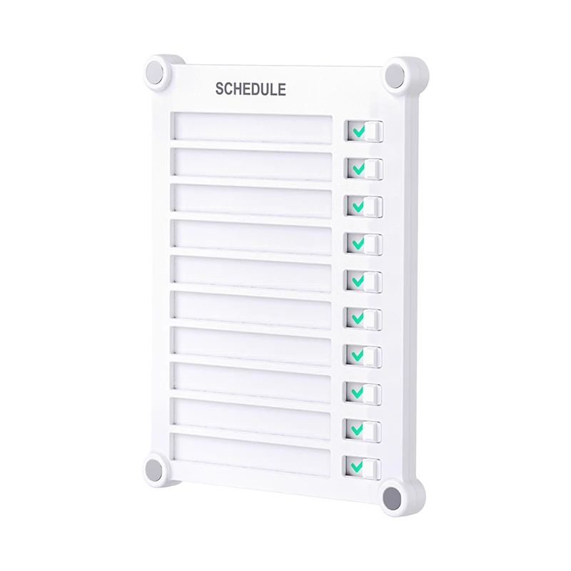 Hot sales Multi-Purpose Wall Hanging Checklist Memo Sticky Notes Daily Weekly Monthly Planner Memo Pad
