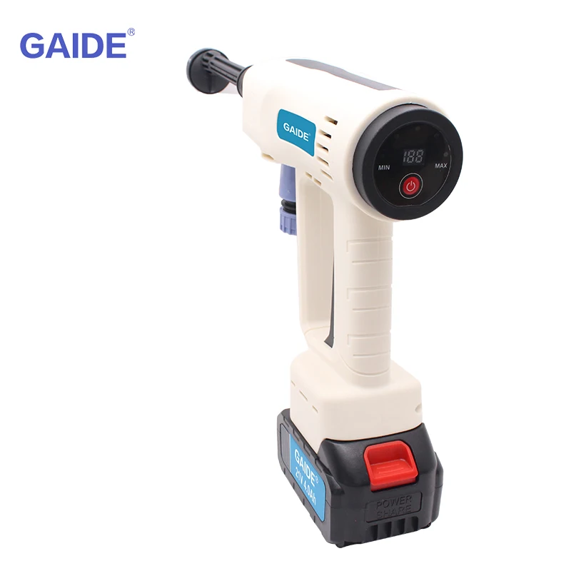 GAIDE Customized Brushless 21v Battery Power rechargeable car washer