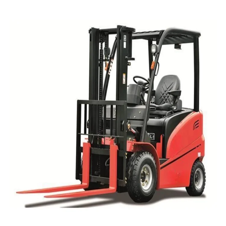 hot sale electrically operated 4 wheel drive all terrain electric forklift 4wheels small size mini electric forklift price