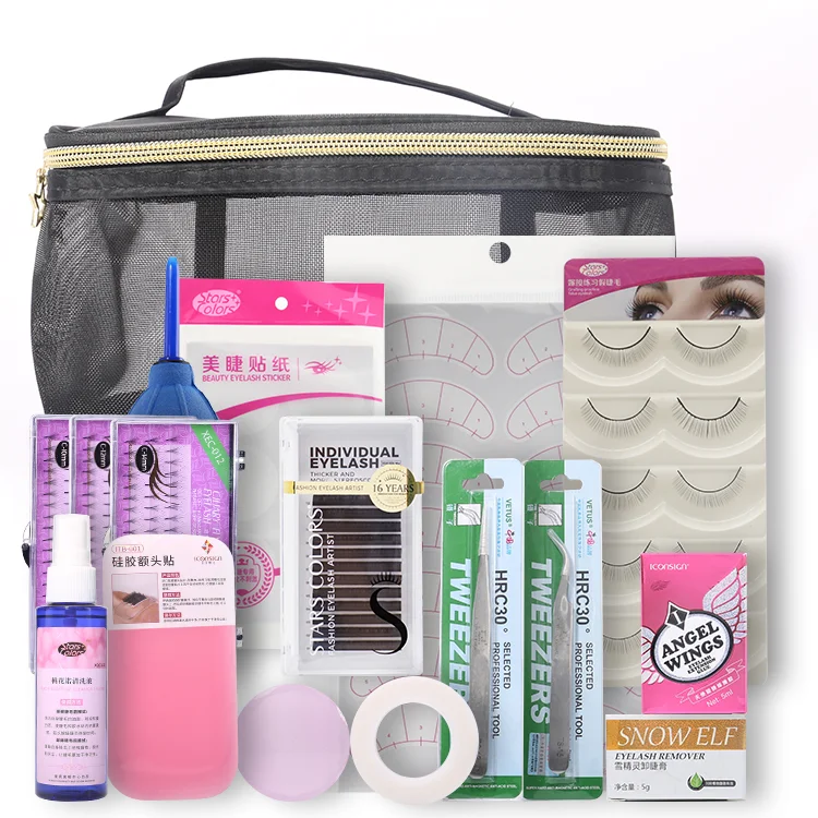 Starscolors eyelash extension kits professional lashes extensions set for beginners