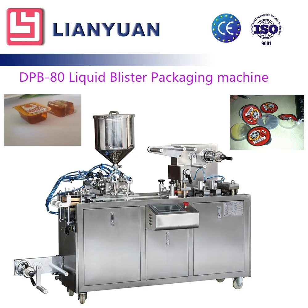 DPP-80 Automatic Pill Blister Packaging Machine For Sale