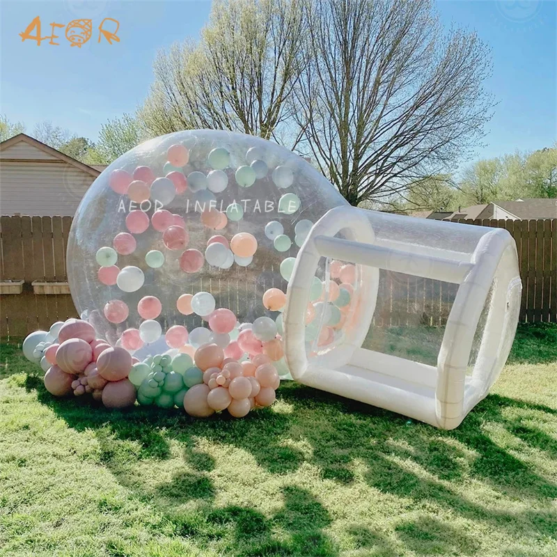 PVC Globe Clear Transparent Igloo Dome Tent Outdoor Camping Event Wedding Party Inflatable Bubble House