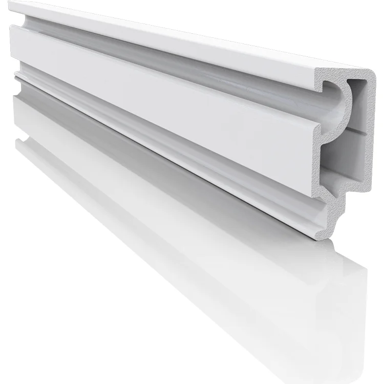 60#-88# Upvc Window Profiles Upvc Material Extrude Half Round Casement Frame Plastic Extrusion Pvc Profile