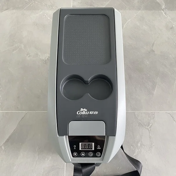 Colku DC-10F Car Fridge Armrest Freezer 12V Car Refrigerator 10L Mini Cooler Box