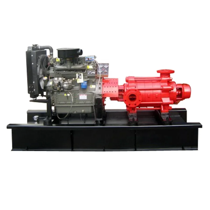 Farm Irrigation Centrifugal Horizontal Multistage Water Diesel Engine Driven Pump