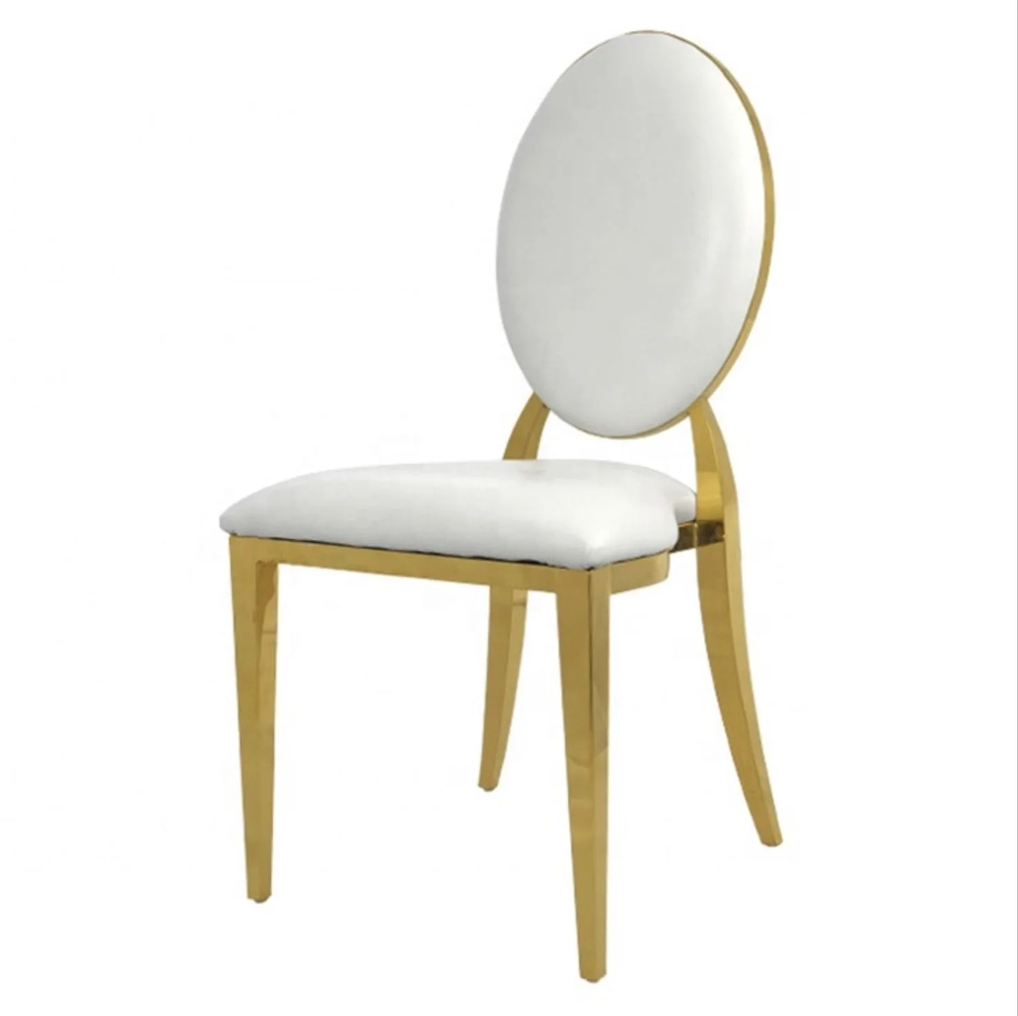 
Popular wedding event chair with gold metal frame for party ceremony decoration 