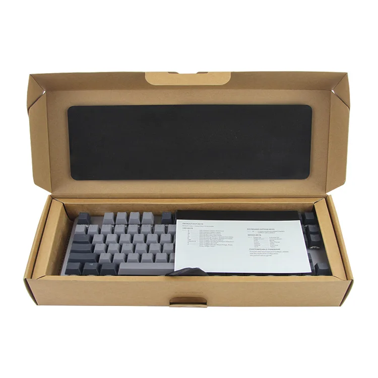 Custom logo Printed cardboard computer keyboard packaging packing shipping box