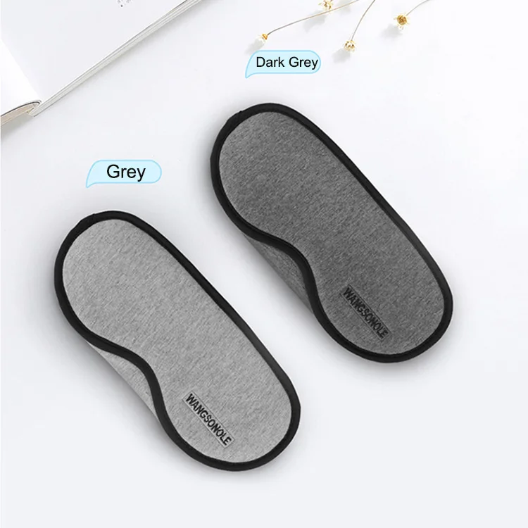 Custom Logo Advanced Professional Sleeping Mask Adjustable Eye Cups Sleep Mask Blackout 3D Sleep Mask With Memory Effect