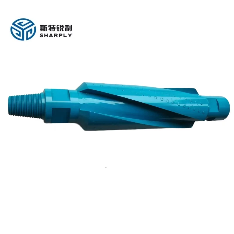 Steel Drilling String Integral Stabilizer Used Water Well Ore Mining 89mm Drill Pipe API Certified Forging Drilling Tool HDD