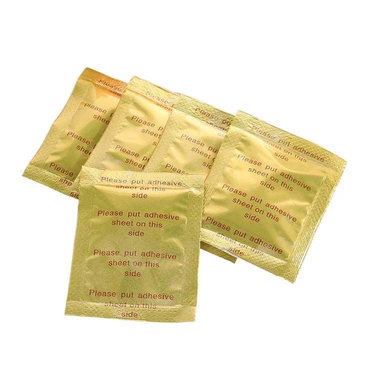 Best Selling Detoxifying Detox Foot Patch  For Pain Relief Gold Foil Foot Patch