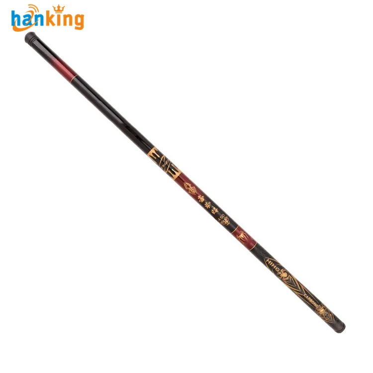 Ultra Light Carbon Fiber Spinning Fishing Pole Fiberglass Glass Fiber Fishing Rod 2.7-7.2 m Telescopic Carp Outdoor Tackle