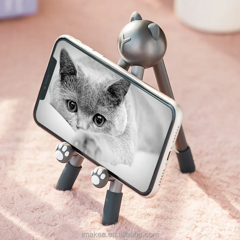 Foldable Telescopic Desk Mobile Phone Holder Stand Table  Cute Phone Holder Supply