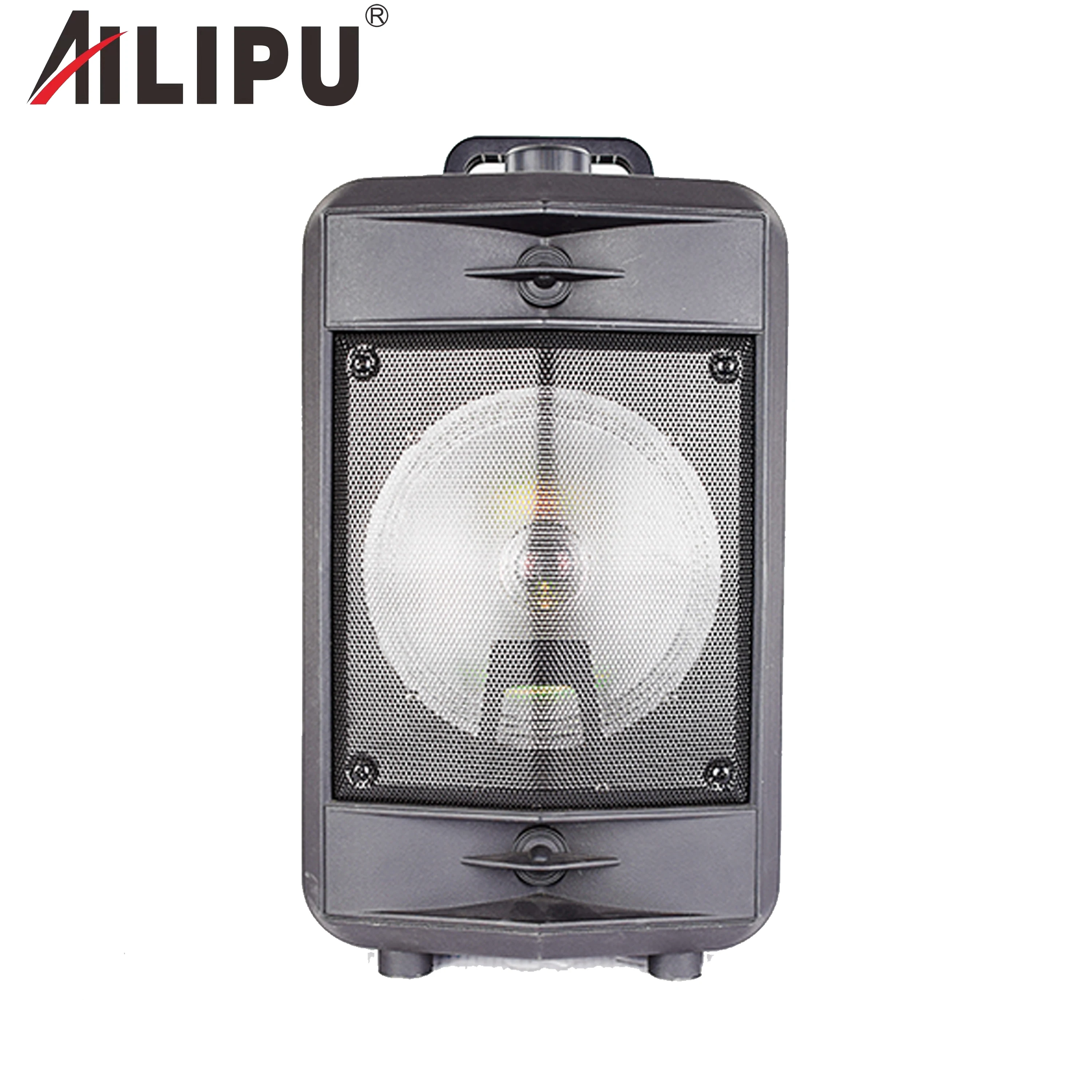 
Ailipu Portable Party Speaker DJ Colorful Outdoor Wireless Active 6.5 inch speaker led light party karaoke trolley Speaker 