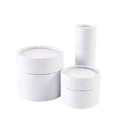 Cosmetic kraft packaging cardboard lip balm container paper tube