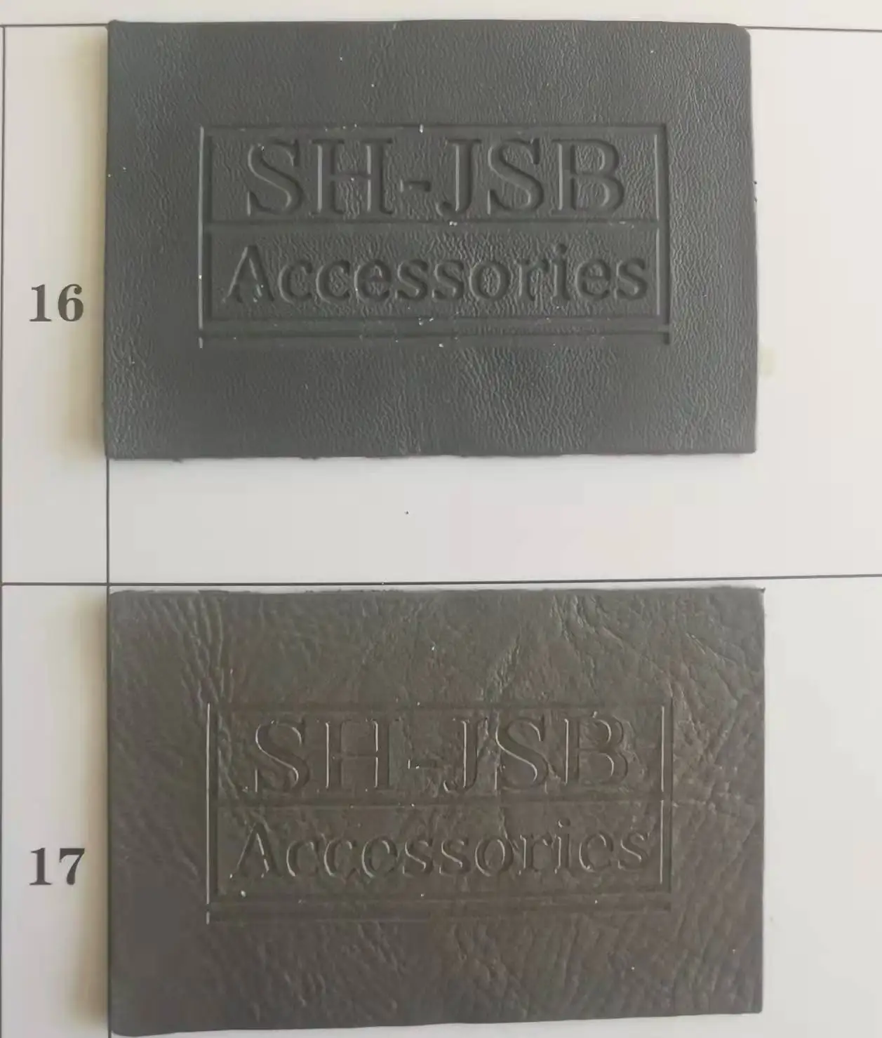 jacket PU label leather brand patch labels