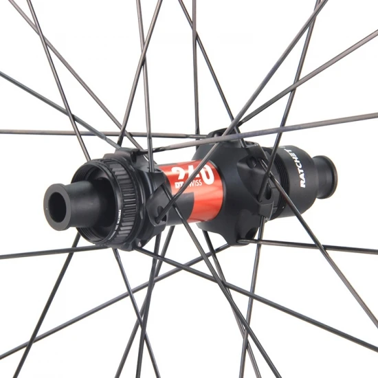 Lightcarbon Road Disc Wheelset With DT240 Center Lock Hubs And Sapim Spoke