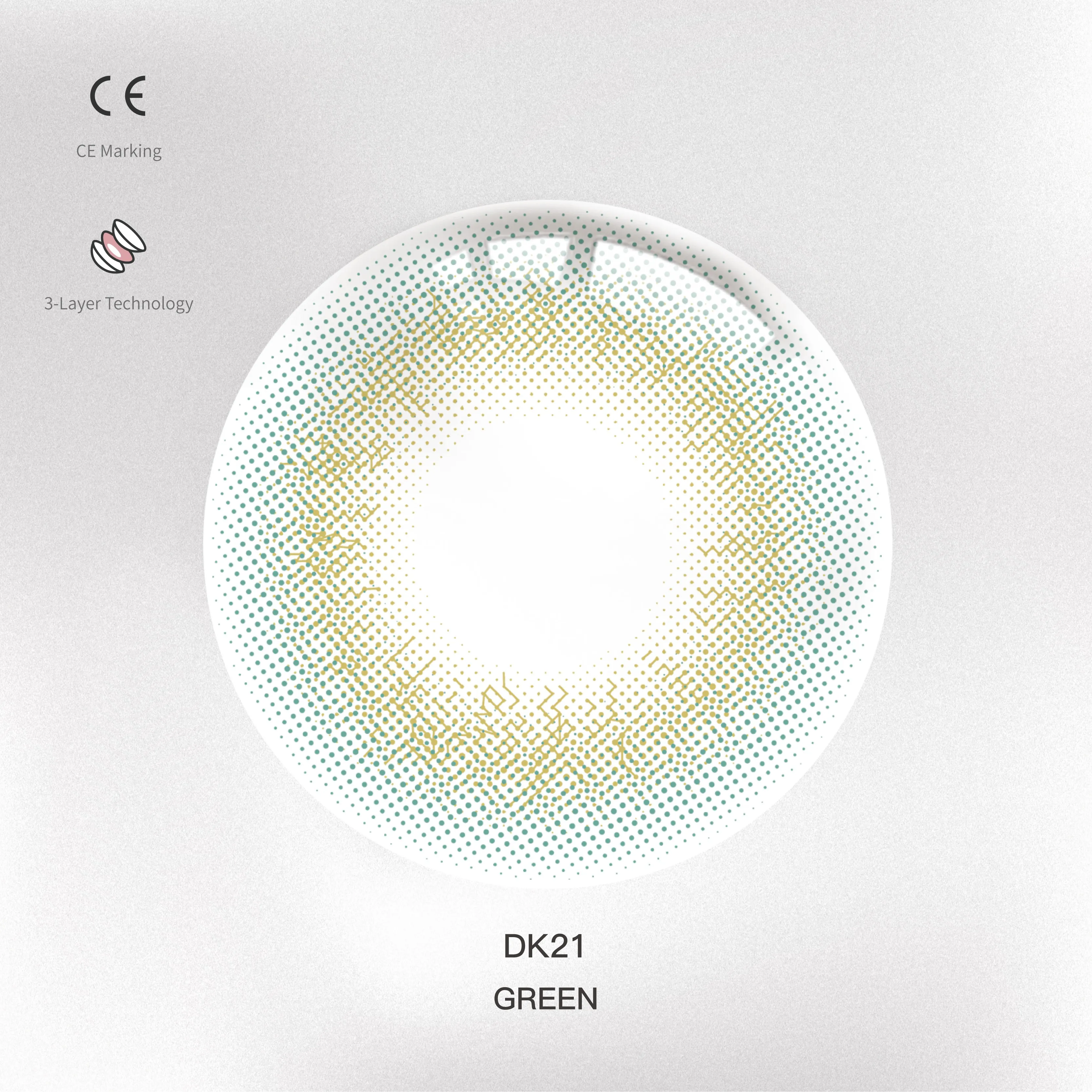 Original Customized Design Colored Eye Contacts,Fancy Look Cosplay Women Lovely Beauty Natural Look Color Eye Contacts//