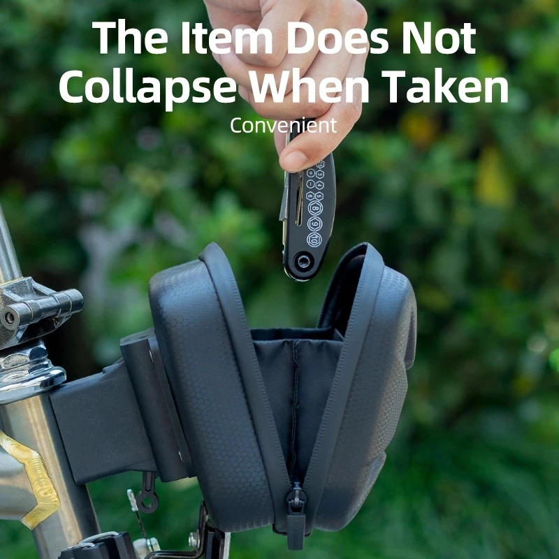 Custom Logo Electric Scooters Front Hanging Bags Hard Shell EVA Bike Handlebar Bag Scooter Bag Accessories