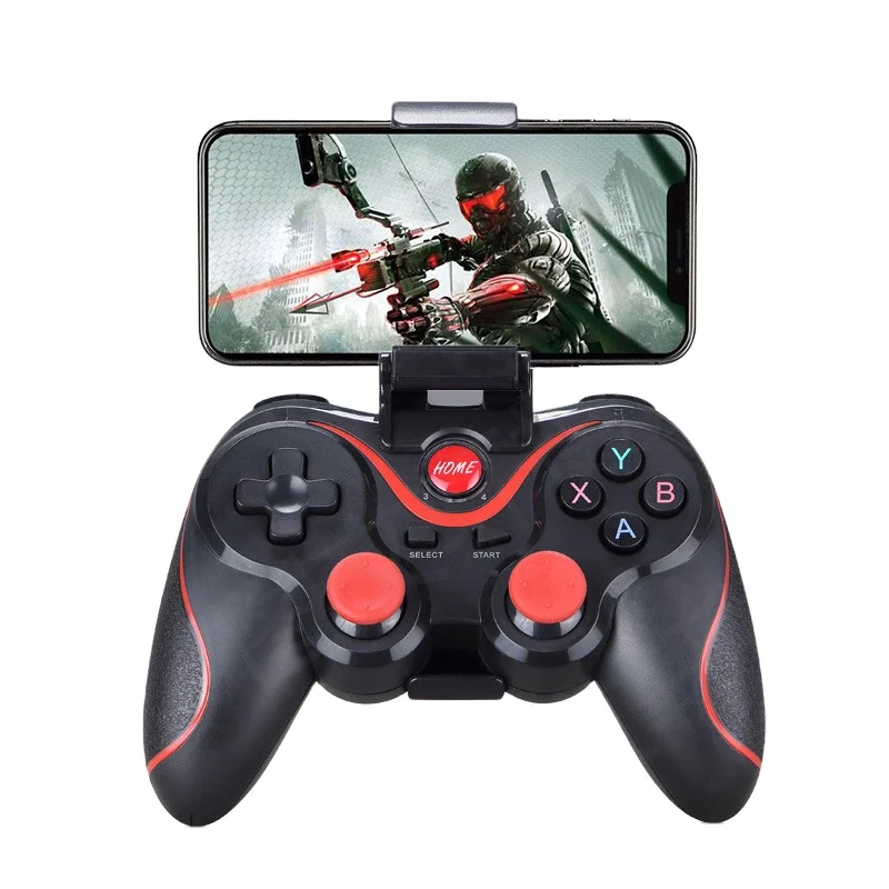 Free shipping X3 T3 2.4GHz Wireless Cheap Gamepad PK for PS4 Remote Retro Control PC Android Joystick & Game Controller