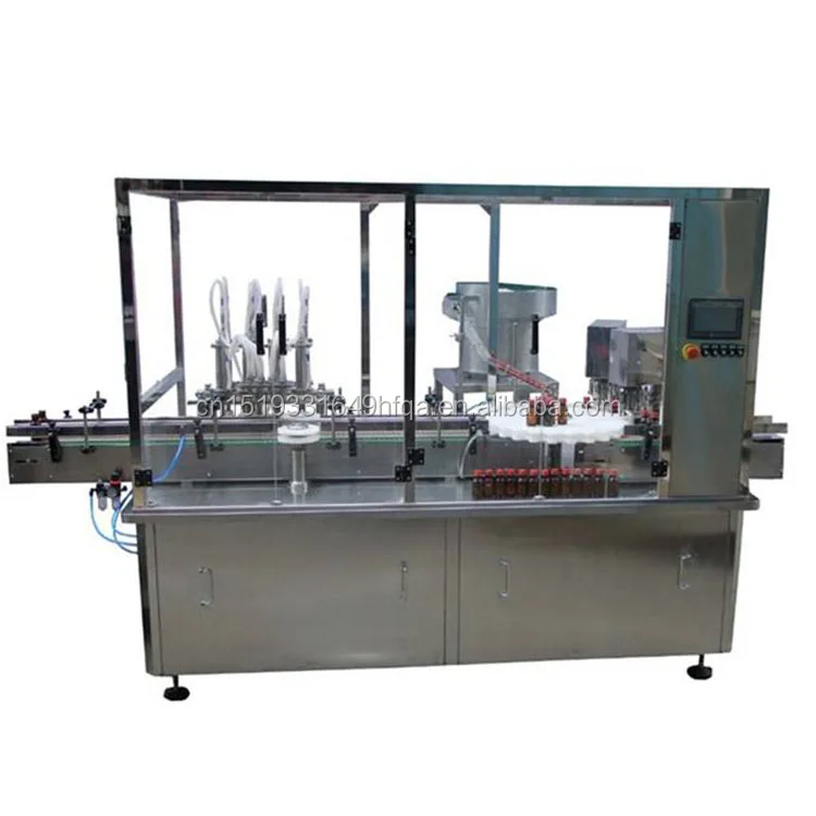 filling vacuum capping machine quit smoking oil filling machine automatic smoking oil filling machine