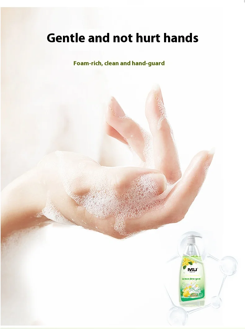 Household cleaning dishwashing detergent lemon scented paste liquid dishwasher detergent