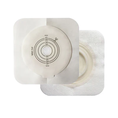 Medical Adhesives One-piece 45mm 50mm 57mm 60mm Urostomy Urine Ostomy  Bag,urostomy bag supplier