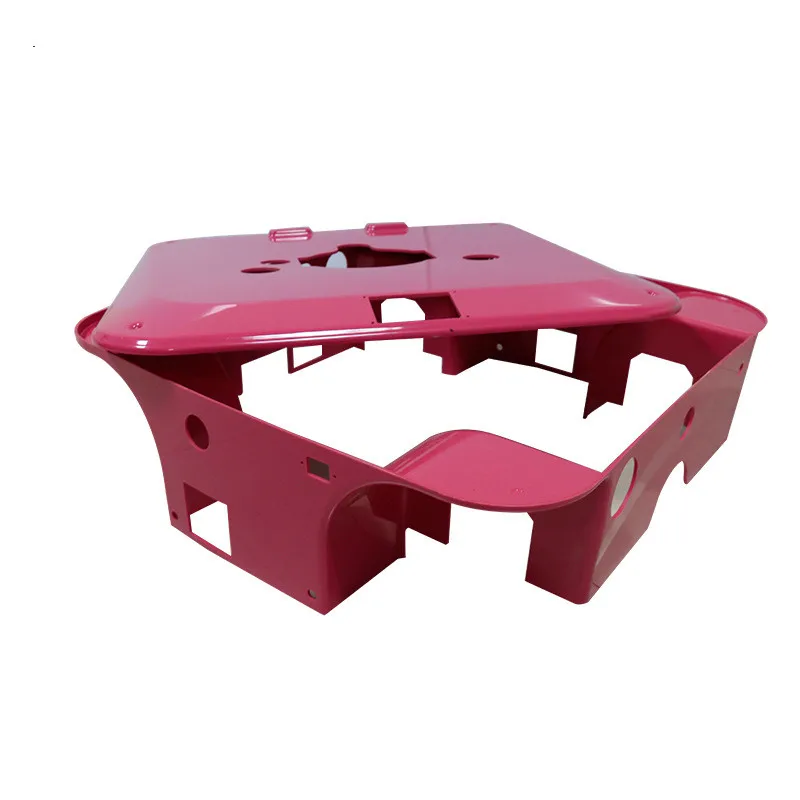 OEM Thermoform Molding Manufacture Pink Color Vacuum Form Plastic