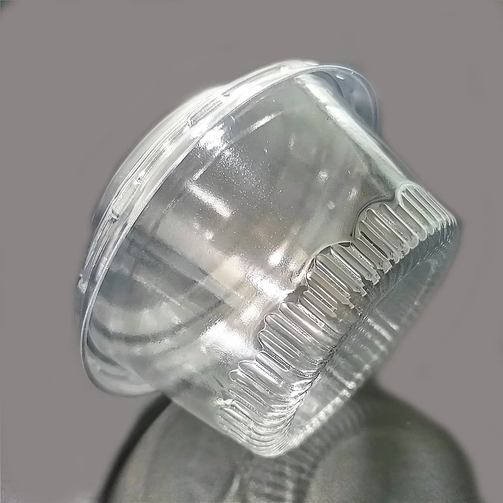 
TOP SALE 8 OZ Transparent Snack Food Dessert Ice Cream Cake Use Disposable Plastic Cup with Lid 