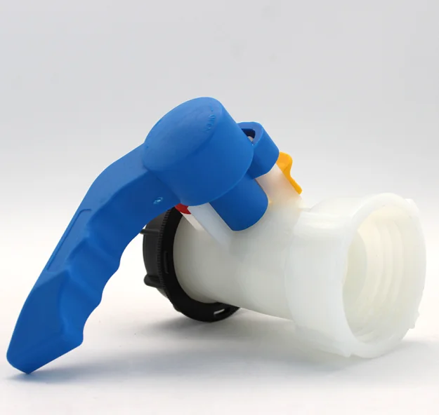 Butterfly IBC Valve DN40 DN50 Screw For Tank Connector