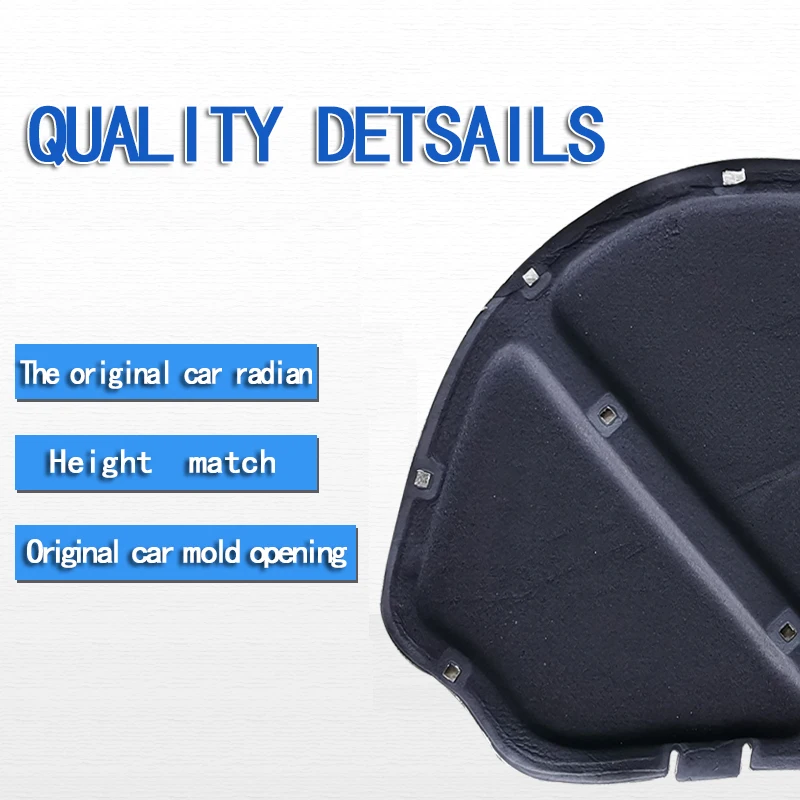 Engine cover heat car Front soundproof hood thermal insulation cotton with Aluminum foil for BMW x3x4 F25 F26 11-16