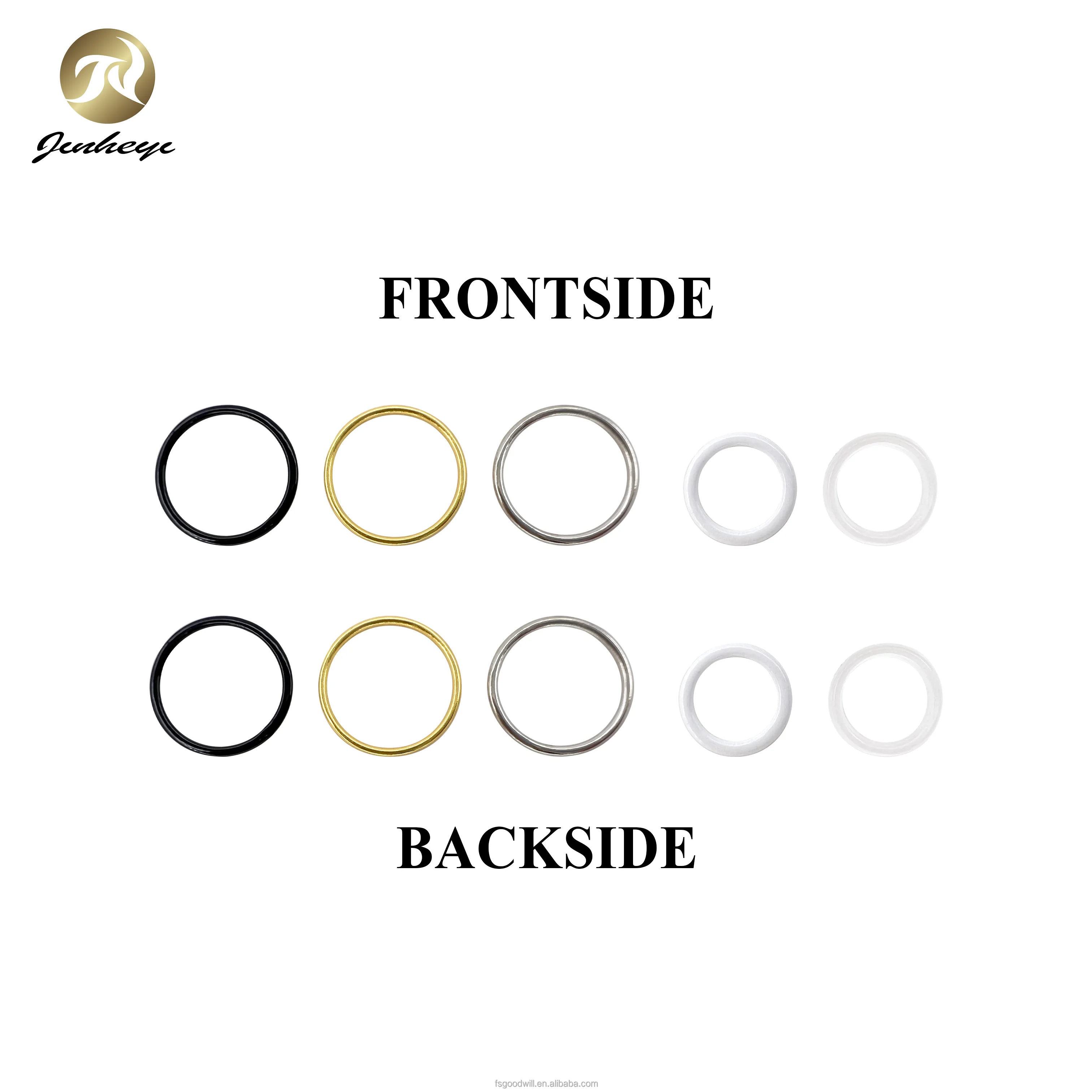 All Size Bikini Underwear Accessories O Ring Different Color Material Gold Silver Black White Clear O Ring For Bar