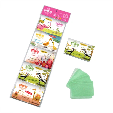 20 sheets hand washing fragrant soap leaves antiseptic paper thin soap bath confetti  good for body wash /face wash